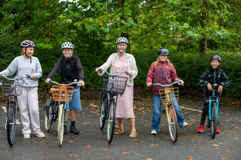Lånecykler styrker klassefællesskabet