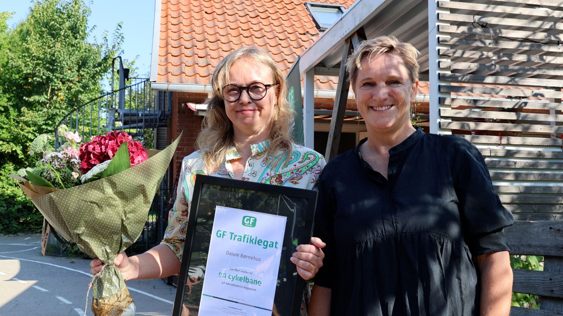 Dalum Børnehus modtager trafiklegat