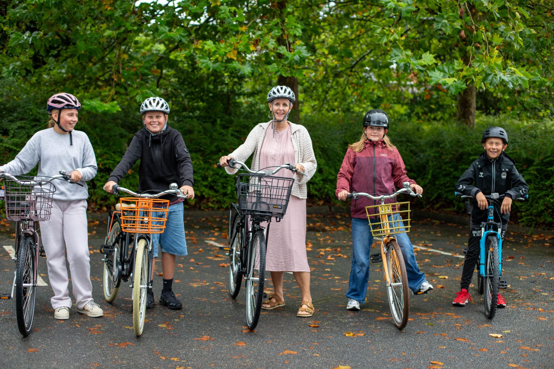 Lånecykler styrker klassefællesskabet