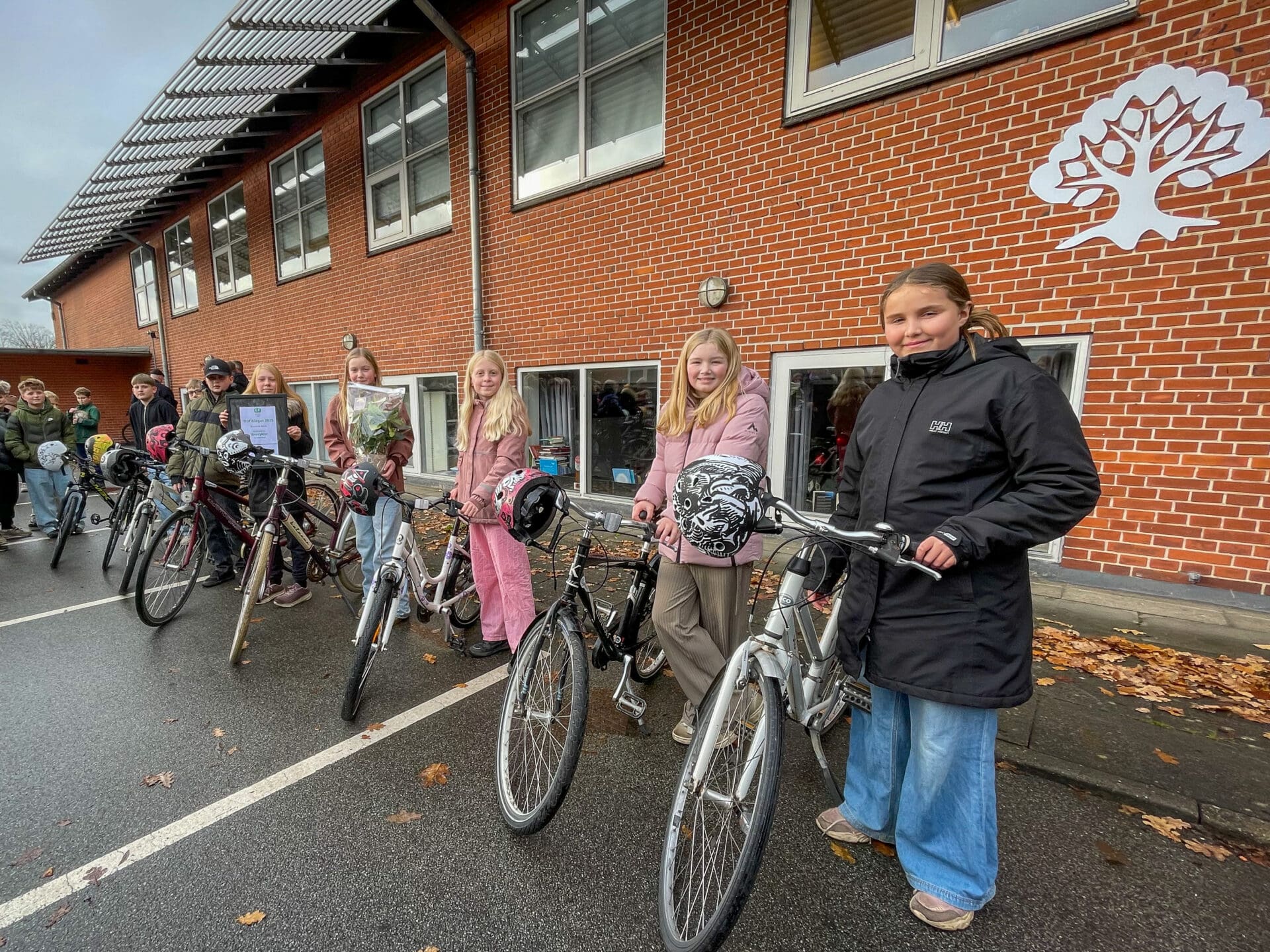 Bryndum Skole får nye cykler til undervisningen